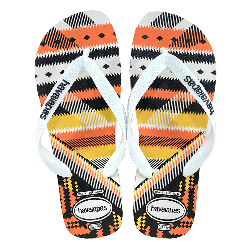 Havaianas Trend Branco White Citrus Yellow