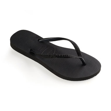 Slim Glitter Flip Flops Black - Shoes