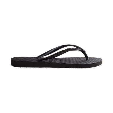 Slim Glitter Flip Flops Black - Shoes