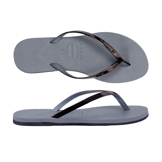 Havaianas You Metallic Grey Steel/Metallic Graphite - Shoes