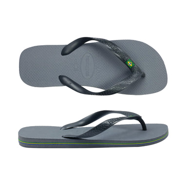 Brasil Flip Flops Steel Grey - Shoes