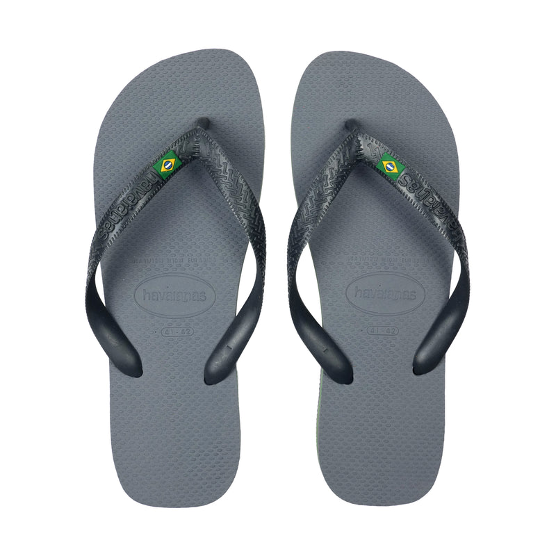 Brasil Flip Flops Steel Grey