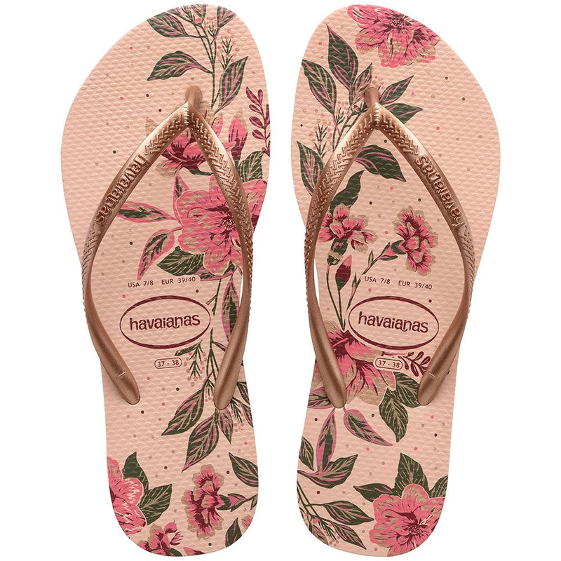 Havaianas Slim Organic Ballet Rose/Golden Blush