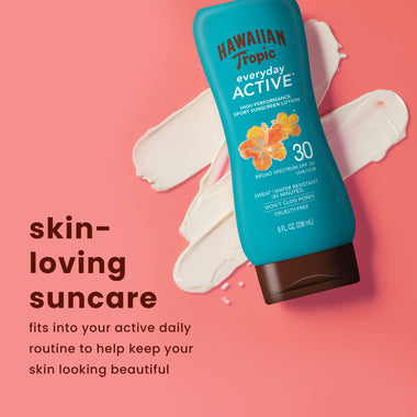 Hawaiian Tropic Everyday Active Lotion Sunscreen SPF 30 - Sun Cream