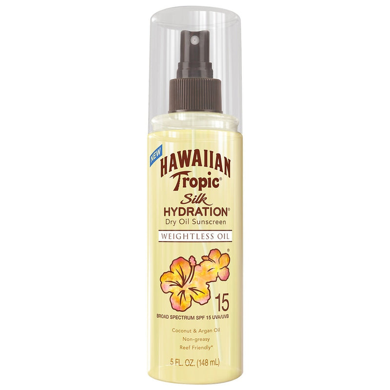 Hawaiian Tropic Silk Hydration Weightless Oil SPF15