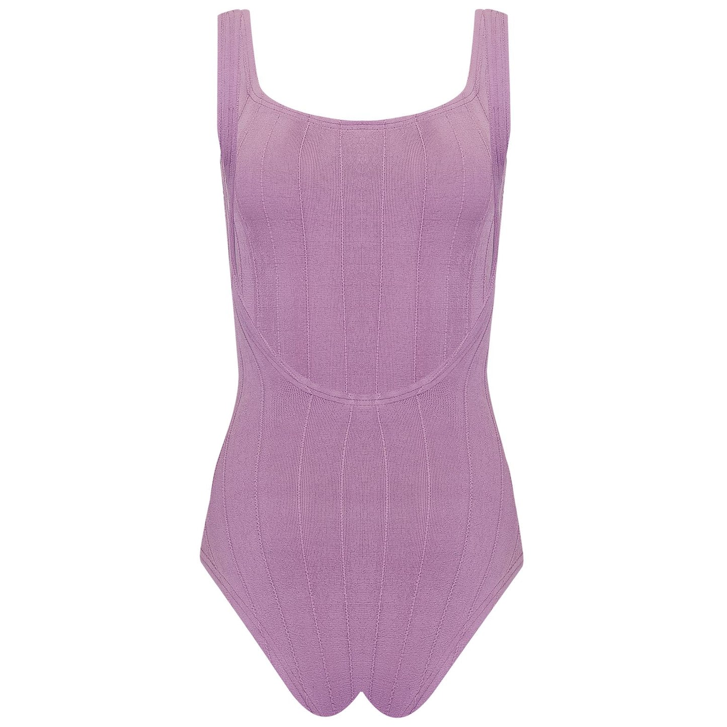 Load image into Gallery viewer, Classic Square Neck Lavender - One Piece
