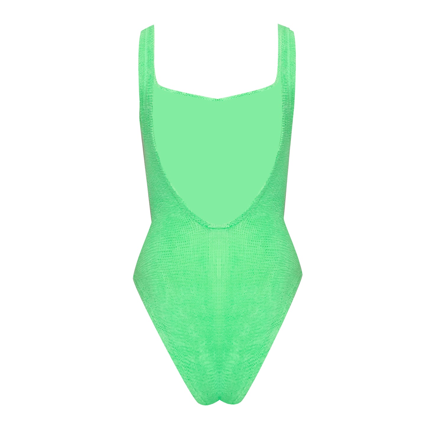 Load image into Gallery viewer, Classic Square Neck Swim Lime
