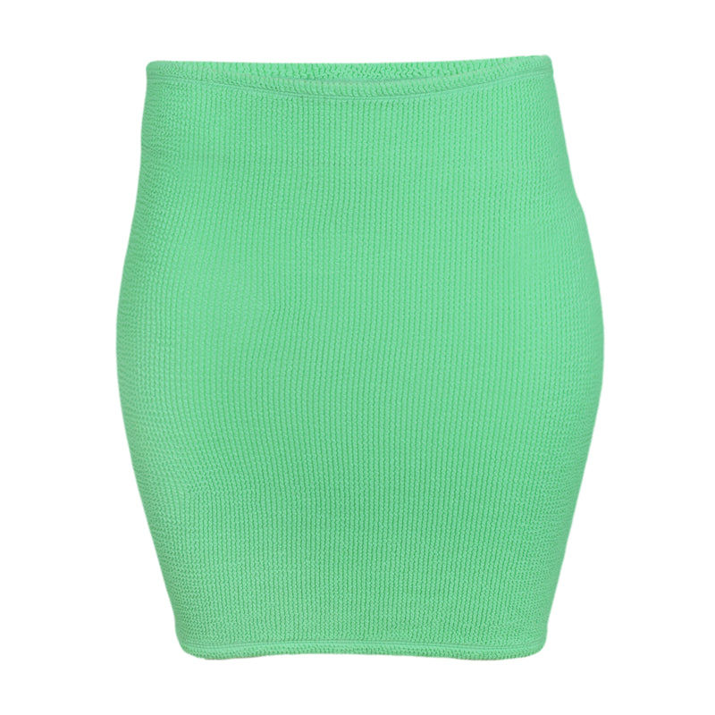 Lime Green Mini Skirt