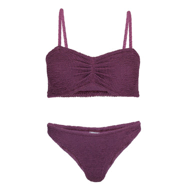Aura Bikini Metallic Grape - ONE SIZE - Bikini
