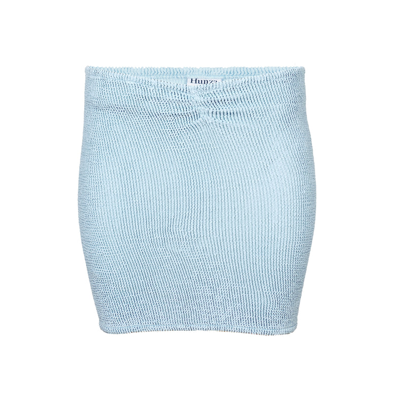 Mini Skirt Crinkle Baby Blue