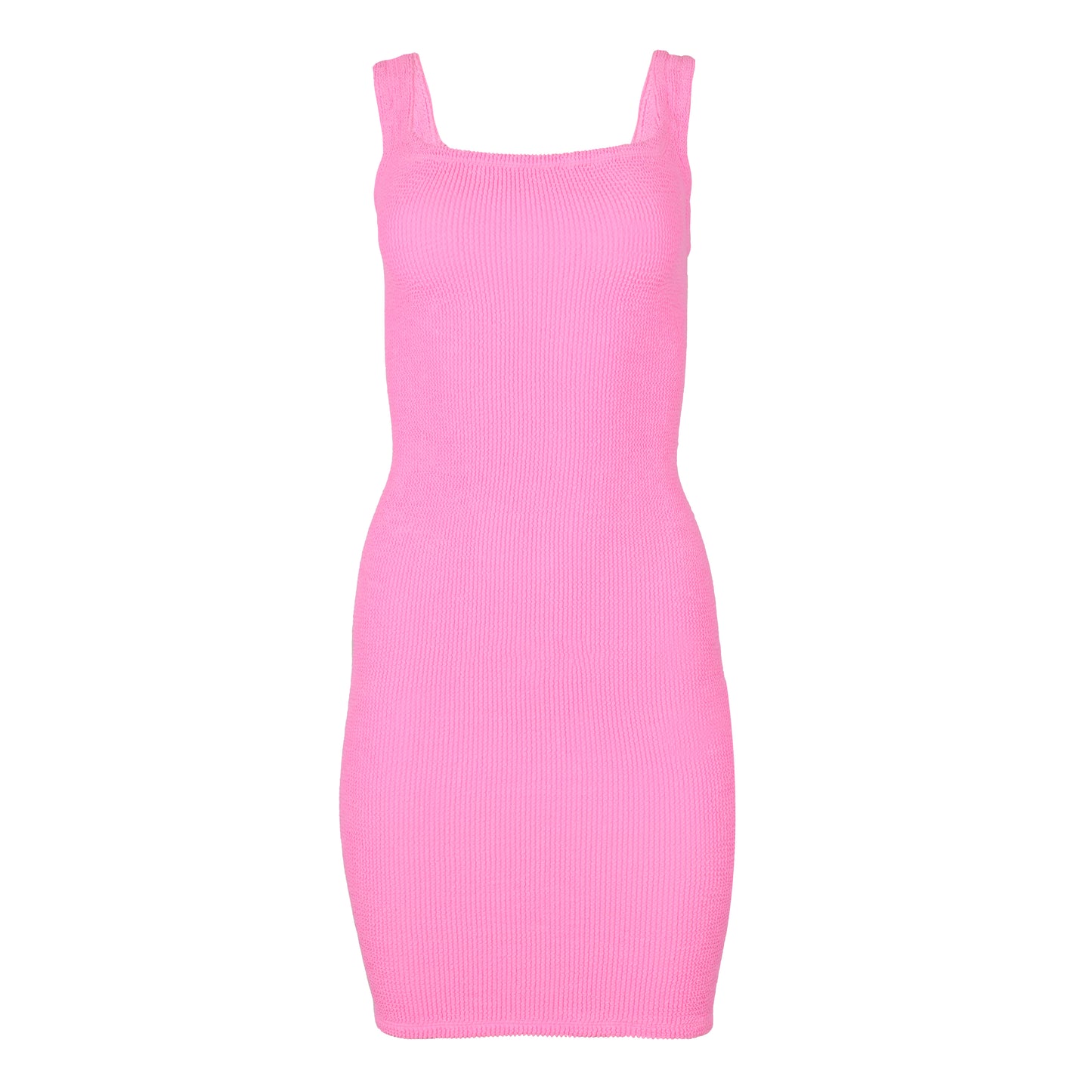 Tank Dress Crinkle Bubblegum