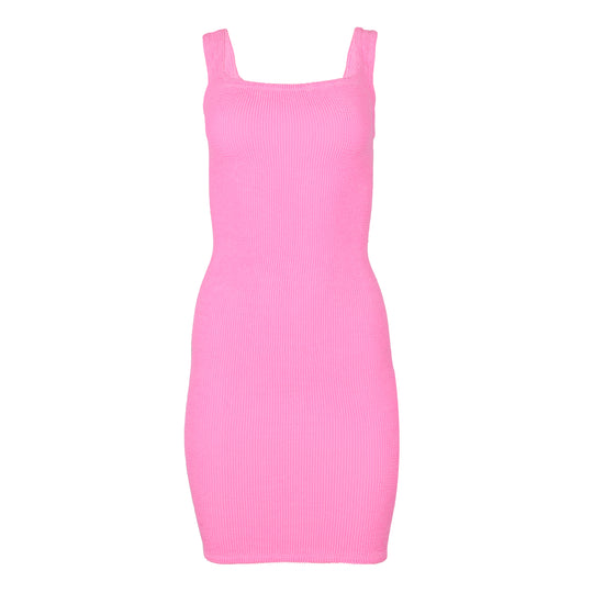 Tank Dress Crinkle Bubblegum - ONE SIZE - Dress