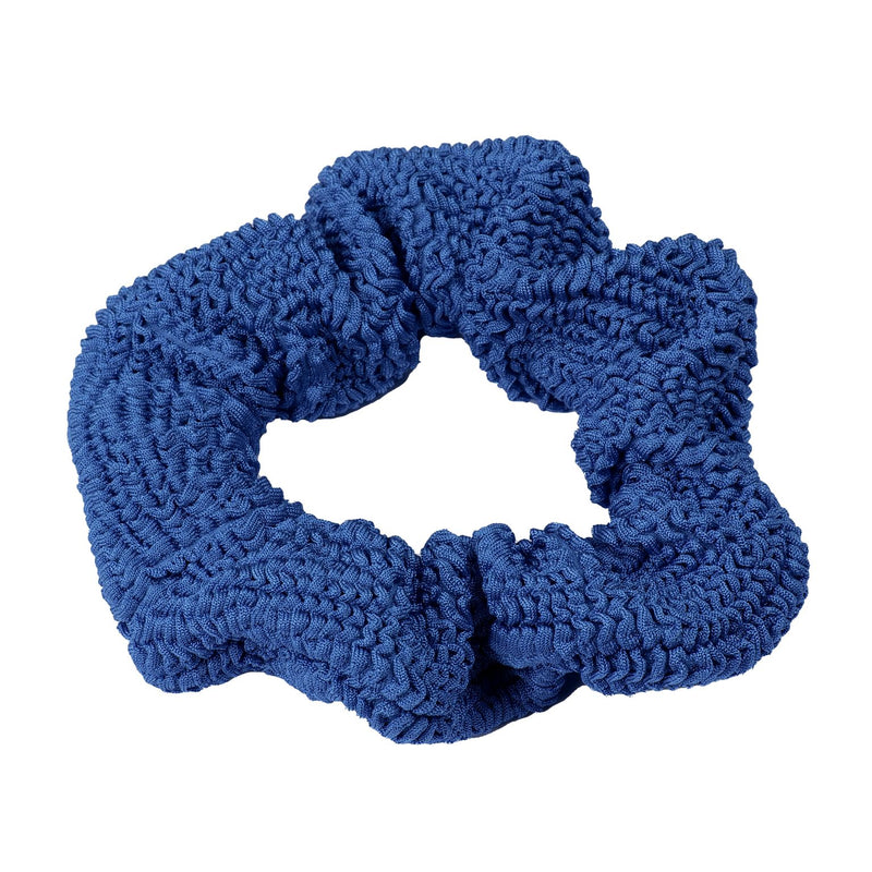Scrunchie Metallic Denim