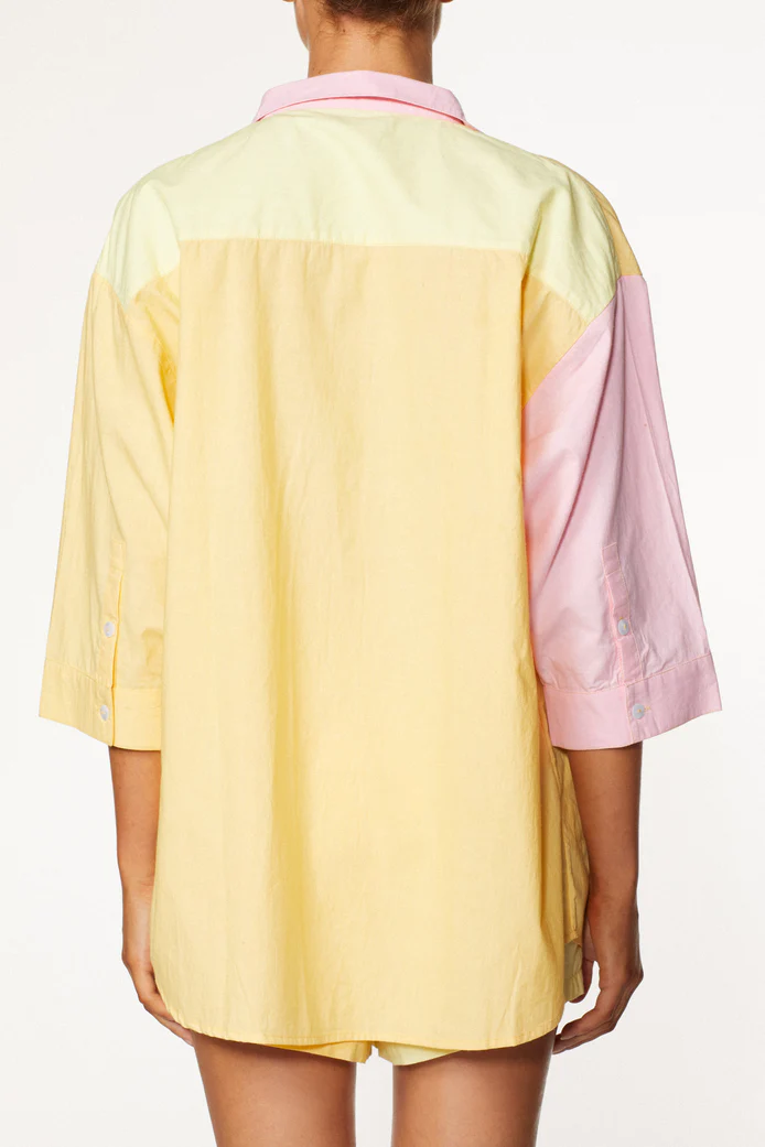 Load image into Gallery viewer, Top with Sleeve Cuffs with Button Opening
