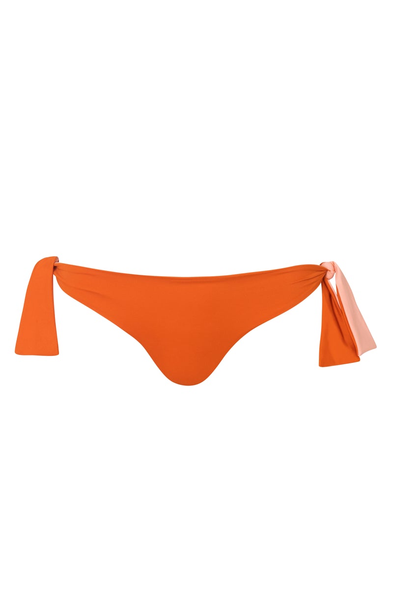 Ava Gardner Bottom Orange/Rose - Bikini Bottom