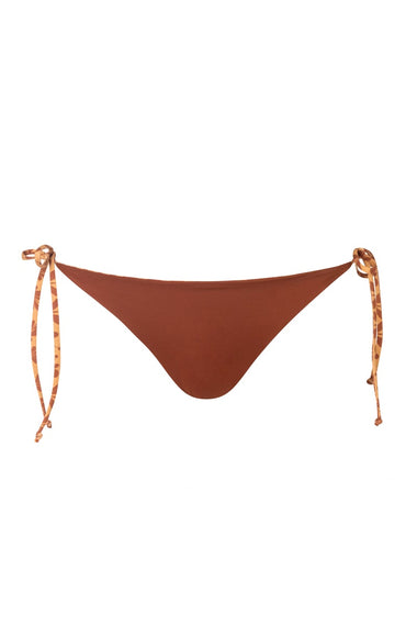 Brazil Bottom Mustard/Arabesque Brown - Bikini Bottom