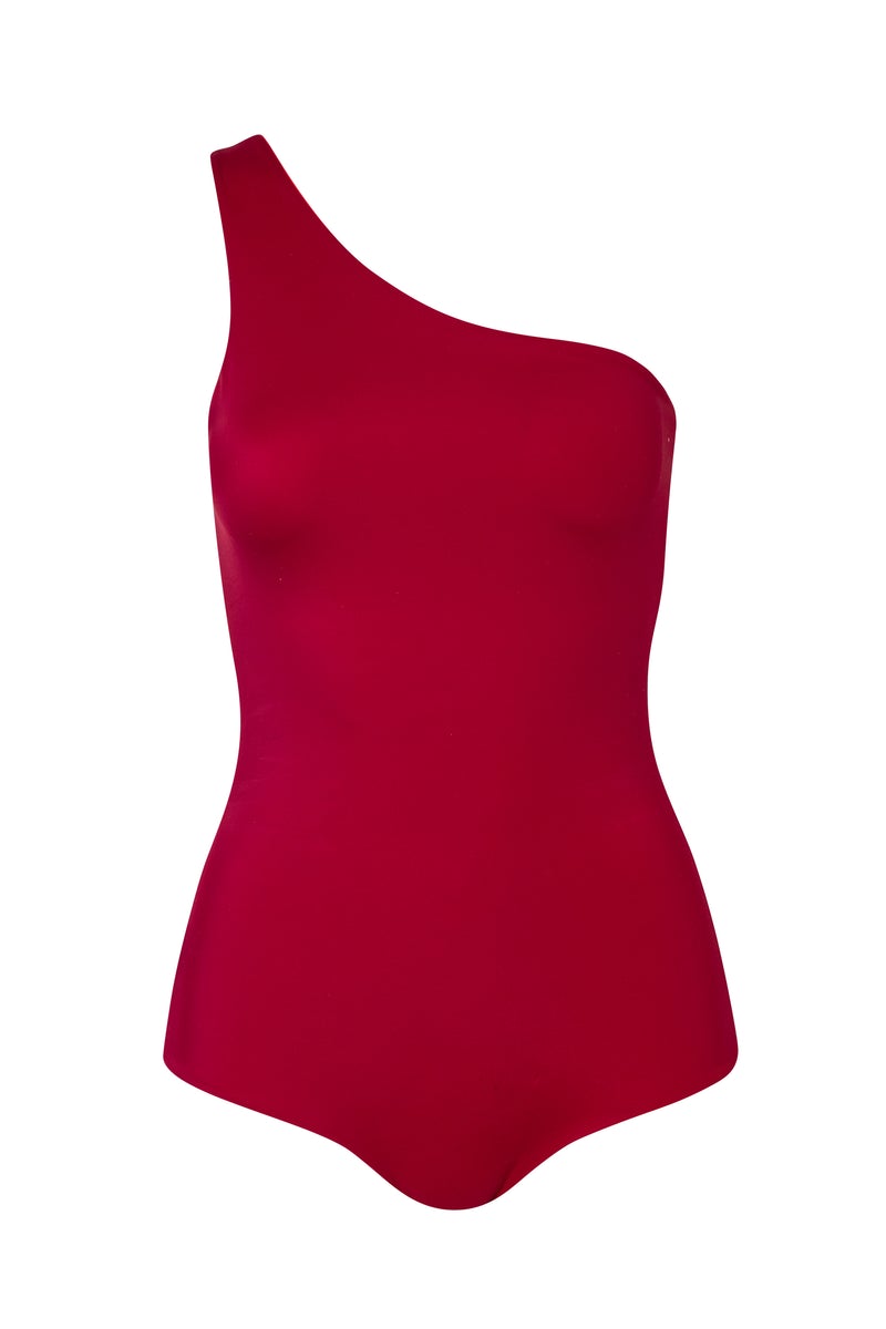 Load image into Gallery viewer, Ornella One Piece Wine/Red - One Piece
