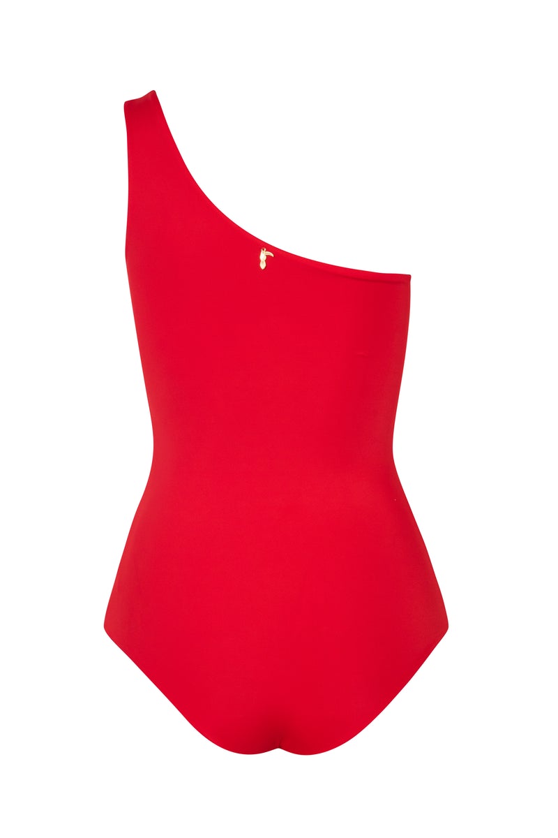 Load image into Gallery viewer, Ornella One Piece Wine/Red - One Piece

