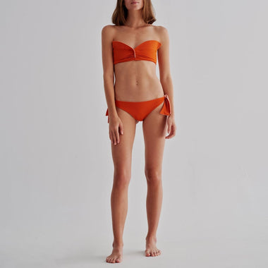 Victoria Top Orange/Rose - Bikini Top