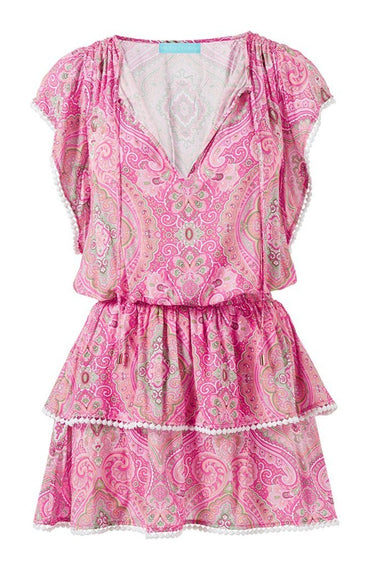 Keri Blush Paisley Dress - Dress