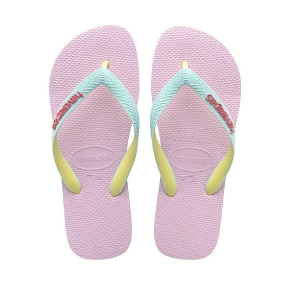 Load image into Gallery viewer, Kids Top Mix Flip Flops Blue/Rose

