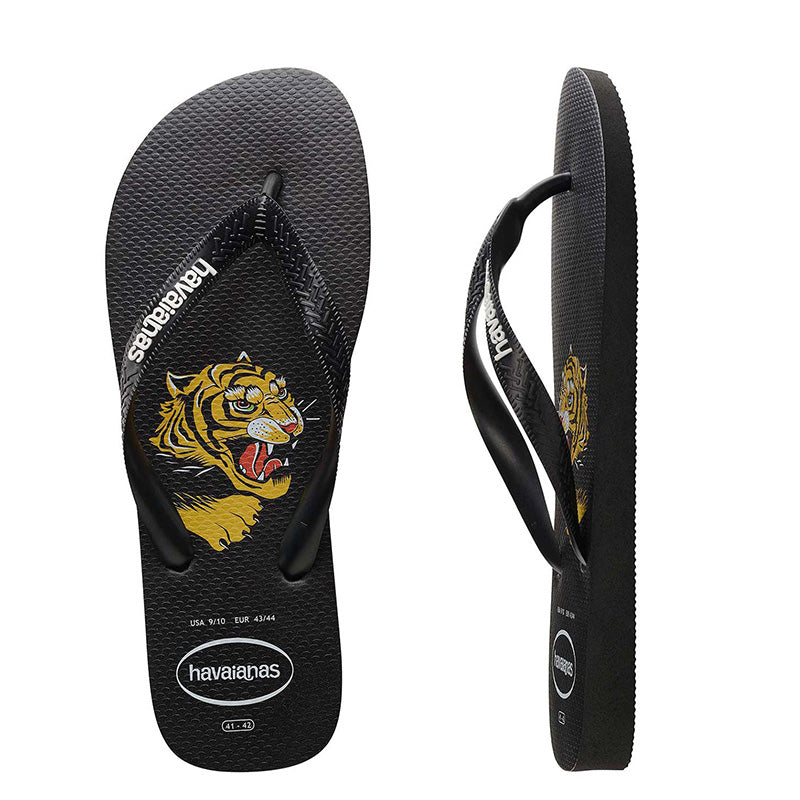 Kids Top Wild Flip Flops Black