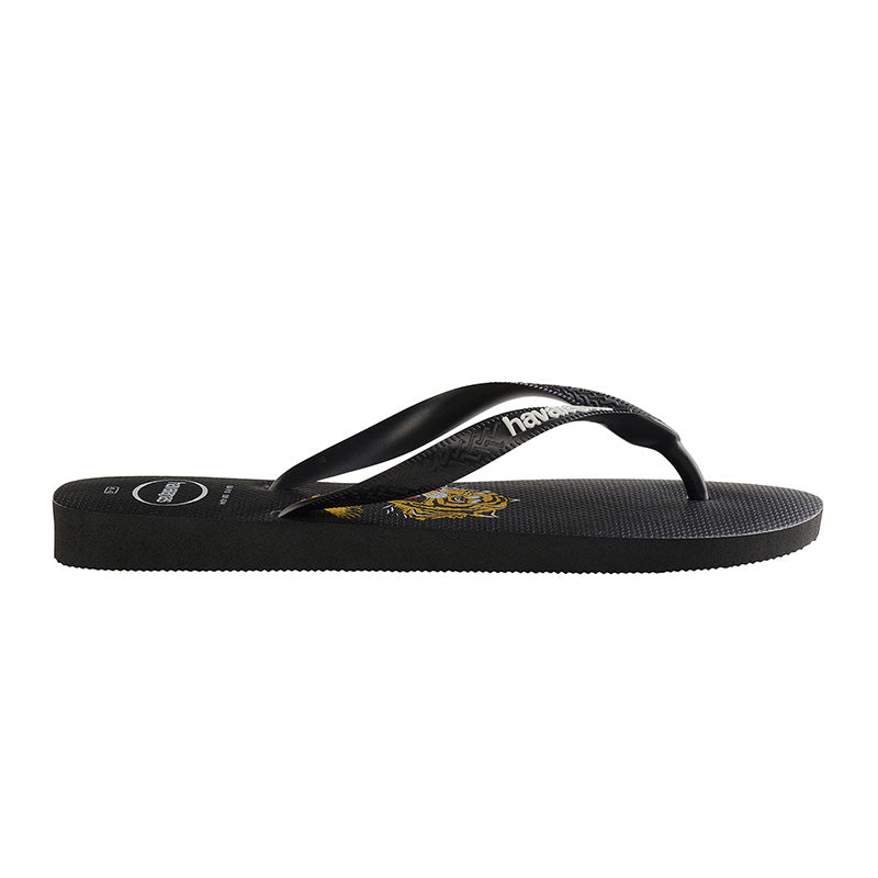 Kids Top Wild Flip Flops Black