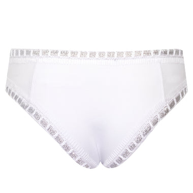 Valentine Boyshort Bottom White - Bikini Bottom