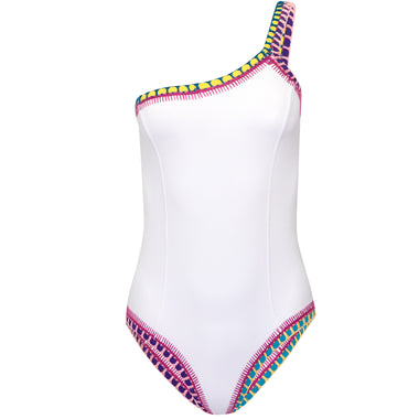 Yaz One Shoulder Maillot - One Piece