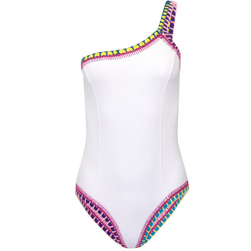 Yaz One Shoulder Maillot