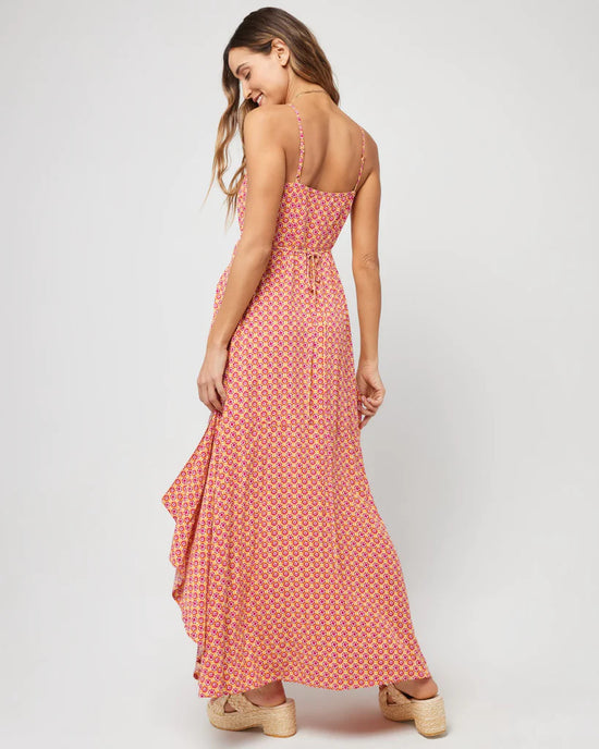 Load image into Gallery viewer, Maxi Dress with Adjustable Shoulder Straps
