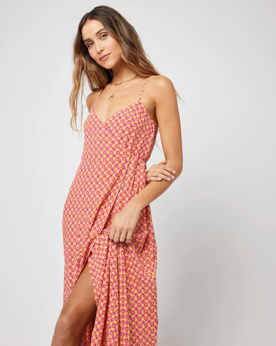 Load image into Gallery viewer, Maxi Dress with Thigh High Slit
