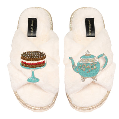 Afternoon Tea Chic Slider Cream - Slipper
