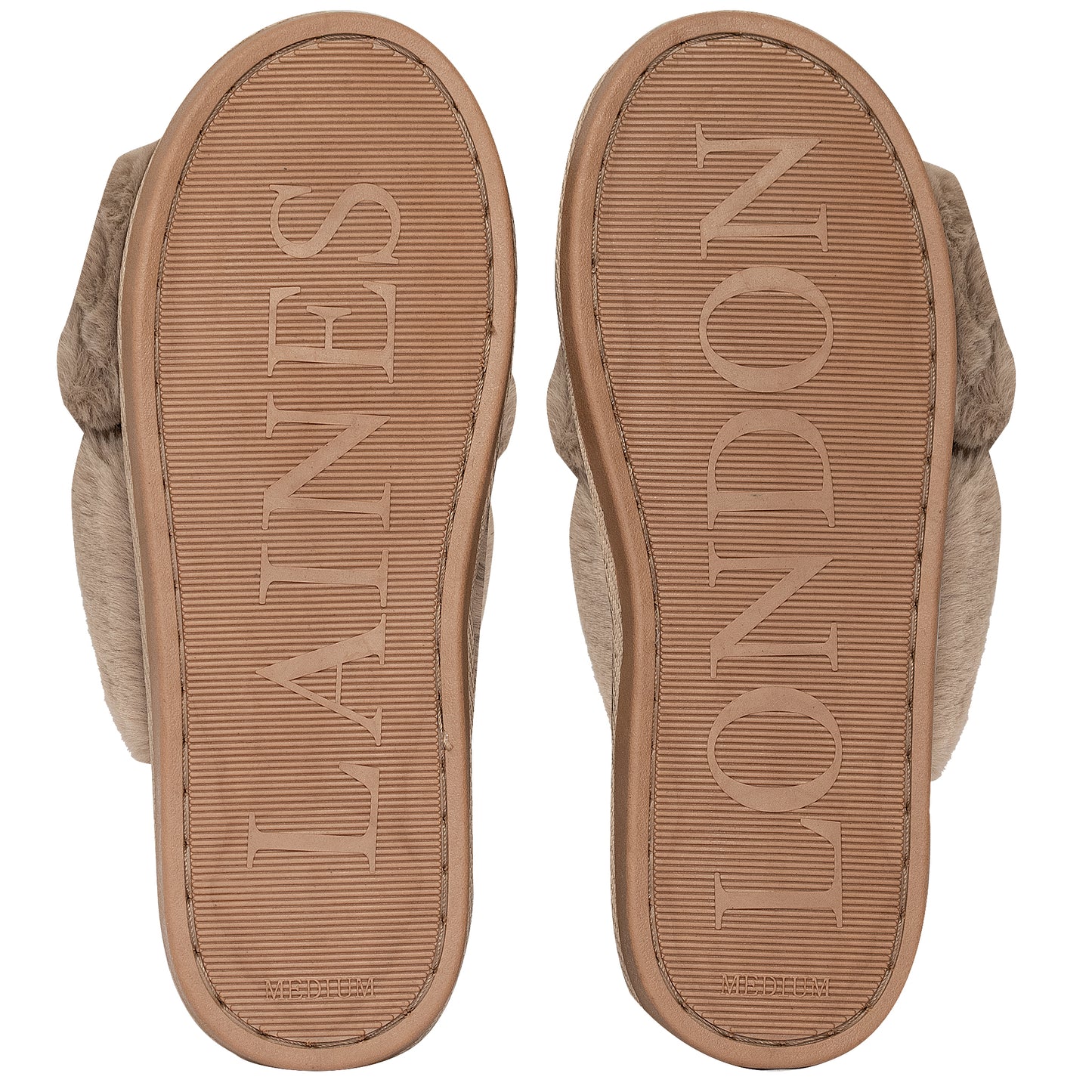 Rainbow Heart Classic Slipper Toffee