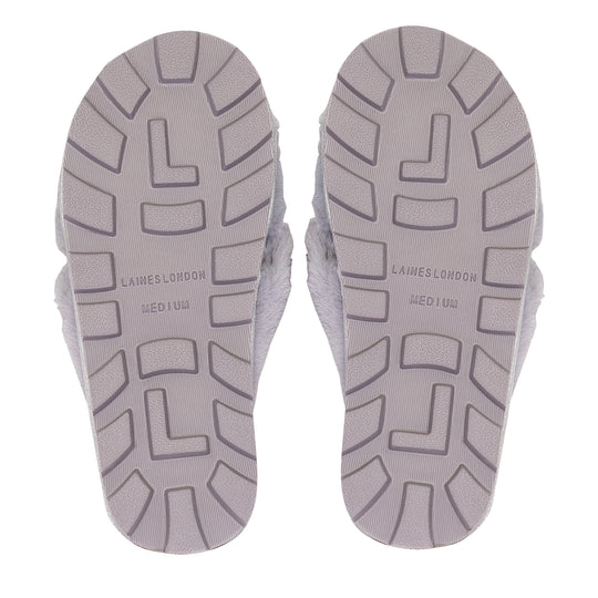 Gold Turtle Chic Slider Grey - Slipper