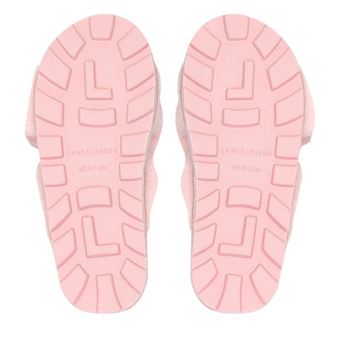 Pink Quilted Heart Chic Slider - Slipper