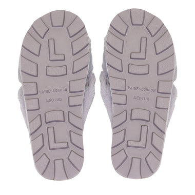 Queen and Corgi Chic Slider Grey - Slipper