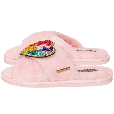 Rainbow Heart Classic Slipper Pink - Slipper