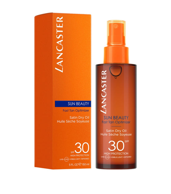 Load image into Gallery viewer, Lancaster Sun Beauty Satin Dry Oil Fast Tan Optimizer Spf 30 150ml
