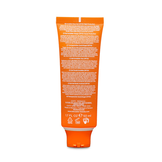 Lancaster Sun Sport Invisible Face Gel SPF30 50ml - Sun Cream