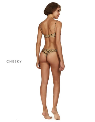 Lassi Cut out Top Multi - Bikini Top