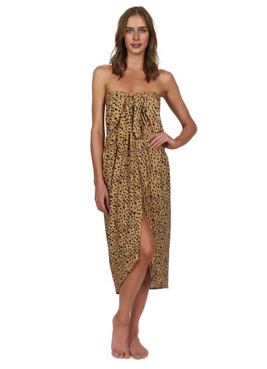 Lassi Ruffle Pareo Multi - Sarong