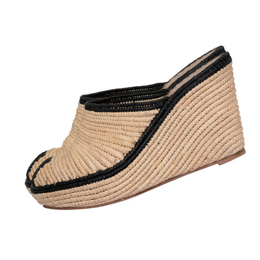 Jessica Wedges Nude Black - Shoes