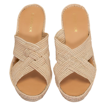 Patricia Wedges Nude - Shoes