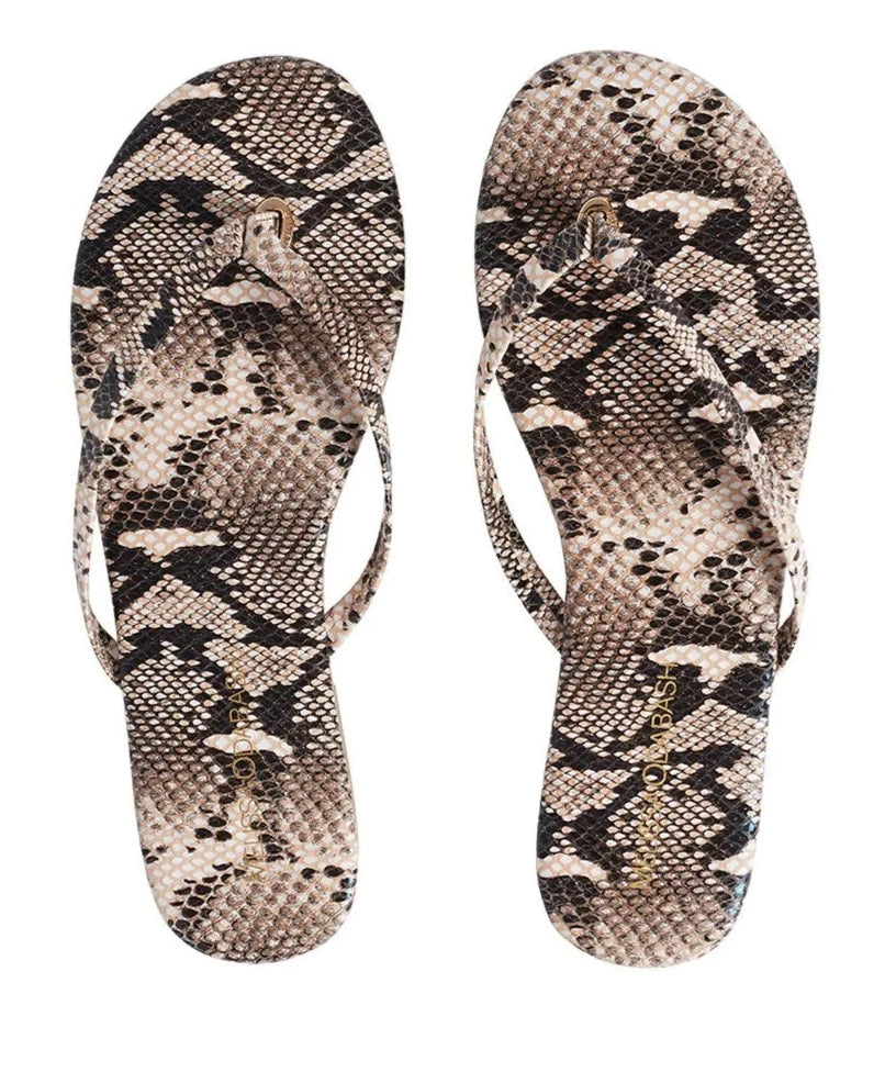 Load image into Gallery viewer, Animal Print Flip Flops for Women
