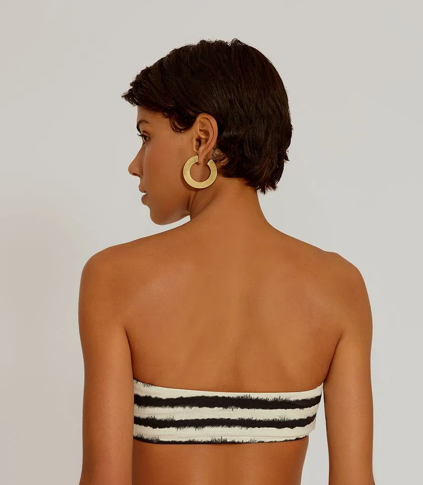 Load image into Gallery viewer, Basic Bandeau Bikini Top Patan - Bikini Top
