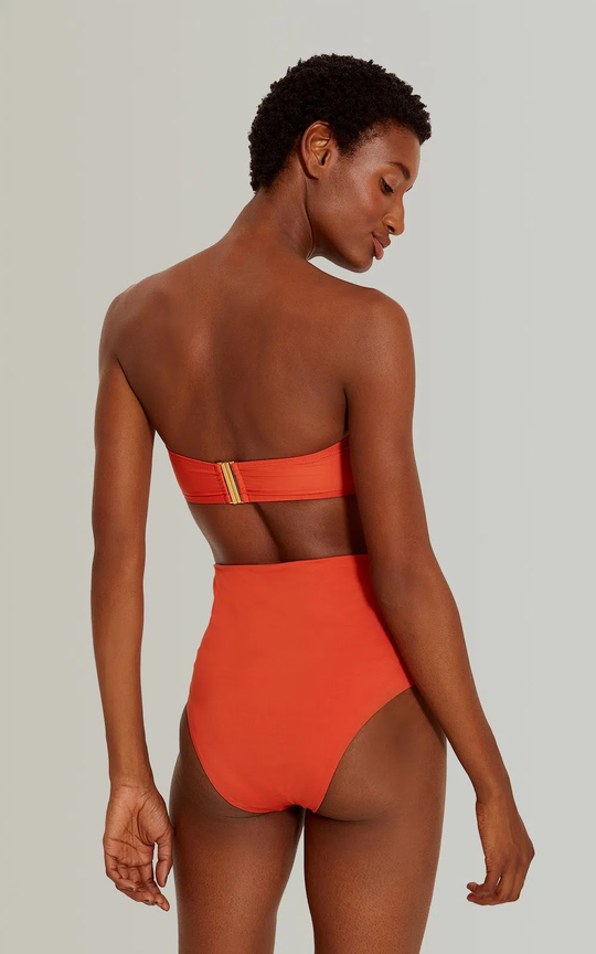 High Waist Bikini Bottom Mars
