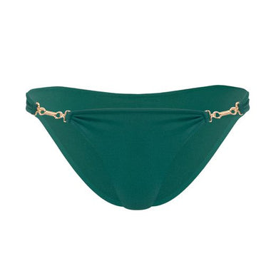 Hardware Embellished Bikini Bottom Green - Bikini Bottom