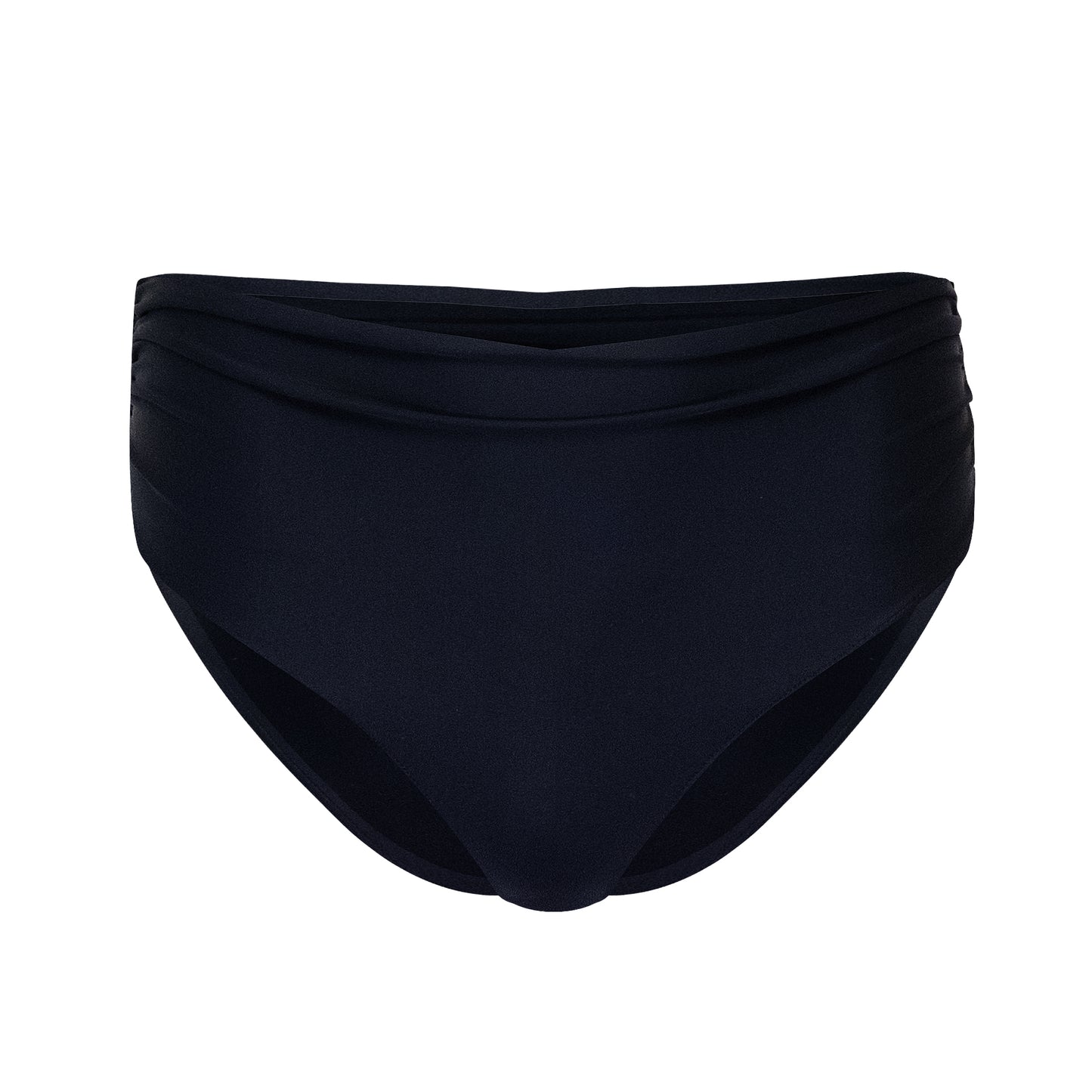 Load image into Gallery viewer, High Waist Bikini Bottom Black - Bikini Bottom
