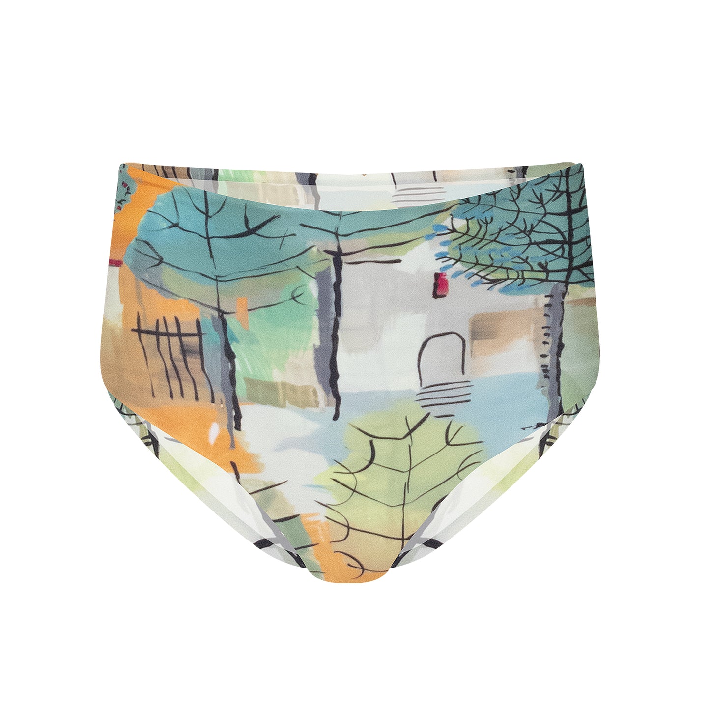 Load image into Gallery viewer, High Waist Bikini Bottom Caraiva - Bikini Bottom

